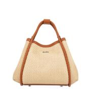 Max Mara Stilren Summermarin Klänning Beige, Dam