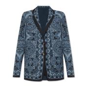 Etro Mönstrad kavaj Blue, Dam