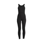 Casall Öppen Rygg Catsuit Black, Dam