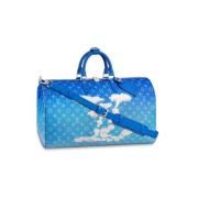 Louis Vuitton Moln Bandouliere Resväska Blue, Herr