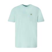 Lyle & Scott Klassisk Fick T-shirt Kortärmad Green, Herr