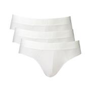 Bikkembergs Klassiska bomullsbriefs paket White, Herr