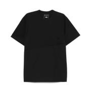 Y-3 Svart Logodetalj Crew Neck T-shirts Black, Herr