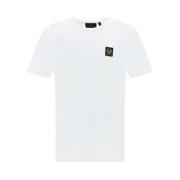 Belstaff T-shirt med tecknat tryck, stilren vit White, Herr