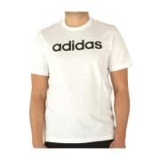 Adidas Herr Print T-shirt White, Herr