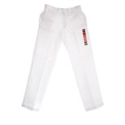 Dickies Vita arbetsbyxor strukturerat tyg White, Herr