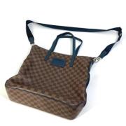 Louis Vuitton Vintage Pre-owned Bomull louis-vuitton-vskor Brown, Dam