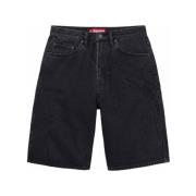 Supreme Svart Script Shorts Black, Herr