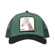 Goorin Bros Giraff Trucker Hatt Grön Tryckt Keps Green, Herr