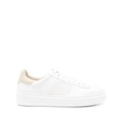 Woolrich Vita Sneakers Snörning Platta Gummisula White, Dam