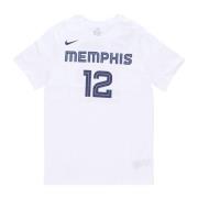 Nike Ja Morant NBA Essential Tee White, Herr