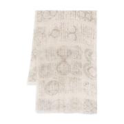 Faliero Sarti Grå Scarf Damaccessoarer Beige, Dam