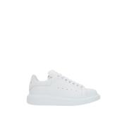 Alexander McQueen Vita låga sneakers med logotyp White, Dam