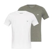 Emporio Armani Tvåpack underkläder t-shirts Multicolor, Herr