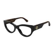 Gucci Acetatsolglasögon Black, Dam