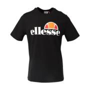 Ellesse Klassisk Logo Tee Black, Herr