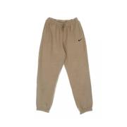 Nike Plysch High Rise Jogger Brown, Dam