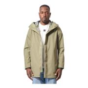 K-Way Grön Parka Jacka Lättvikt Nylon Green, Herr