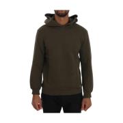 Daniele Alessandrini Hoodies Green, Herr