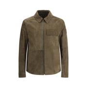 Belstaff Klassisk mockajacka med dragkedja Brown, Herr