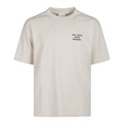 Drole de Monsieur Snygg Grafisk T-shirt Beige, Herr