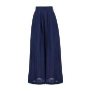 Momoni Boto Pant Byxor Blue, Dam