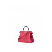 Fendi Vit.seta/Nappa Peekaboo ISeeU Pink, Dam