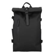 Rains Rolltop Ryggsäck Handväska Black, Unisex