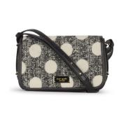 Kate Spade Prickig Tweed Crossbody Väska Black, Dam