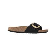 Birkenstock Svarta Sandaler för Män och Kvinnor Black, Dam