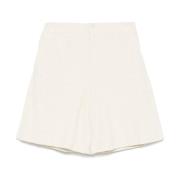 Off White Vita shorts för en stilren look White, Herr