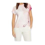 Guess Viskos T-shirt Pink, Dam