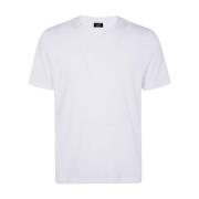 Barba Svarta T-shirts och Polos White, Herr