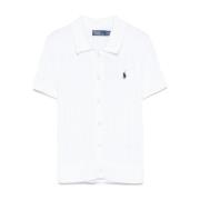 Polo Ralph Lauren Vita Polo T-shirts med Pony Motif White, Dam