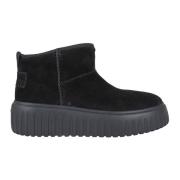 Hogan Mockaboots med shearlingfoder Black, Dam