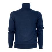 CASHMERE COMPANY Dolcevita skjorta 1510 Blue, Herr