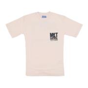 MARKET Sand Pocket Tee Kortärmad T-shirt Beige, Herr