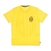 IUTER Gul Herr Tee, Snygg T-shirt Yellow, Herr