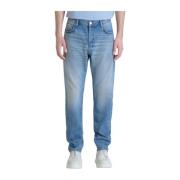 Antony Morato Reguljär rak passform denim jeans Blue, Herr