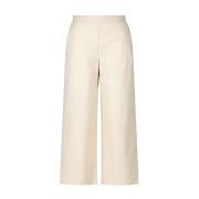 ROSSO35 Casual 7/8 Fritidsbyxor Beige, Dam