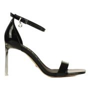 Guess High Heel Sandals Black, Dam