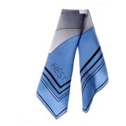 HÉST Bilbao Sidenscarf Liten Blue, Dam