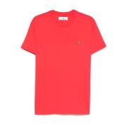 Vivienne Westwood Röd Crew Neck T-shirts och Polos Red, Herr