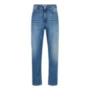 Iceberg Indigo 5-ficka straight leg fit denim byxor Blue, Herr