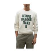 ECOALF Sweatshirts White, Herr