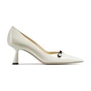 Jimmy Choo Elegant Rosalia Pumps i Svart Beige, Dam