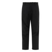 A.P.C. Svarta Byxor med Framstängning Black, Herr