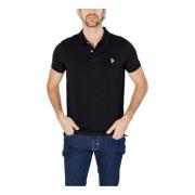 U.S. Polo Assn. Polo Shirts Black, Herr