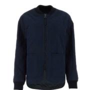 A.P.C. Kvinna Blouson Elea Jacka Blue, Dam