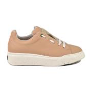 Max Mara Gröna Sneakers med Gummisula Beige, Dam